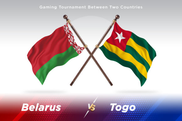 Belarus Versus Togo Two Flags Design