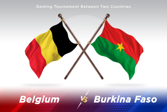 Belgium Versus Burkina Faso Two Flags: A Creative Concept in Global Design