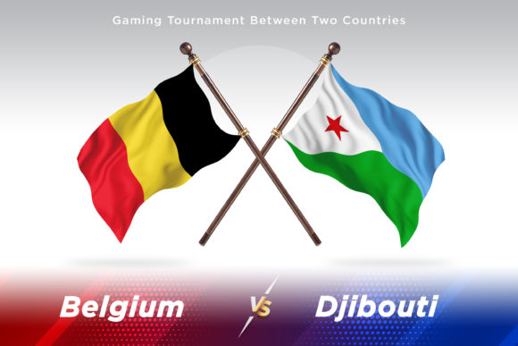 Belgium Versus Djibouti Two Flags – A Powerful Visual Concept for Designers and Marketers