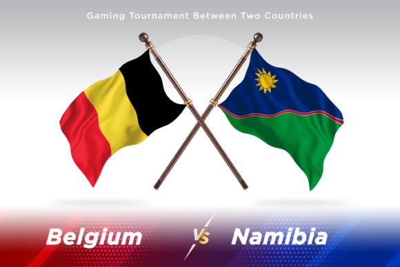 Belgium Versus Namibia Two Flags: A Powerful Visual Concept for Global Branding and Design