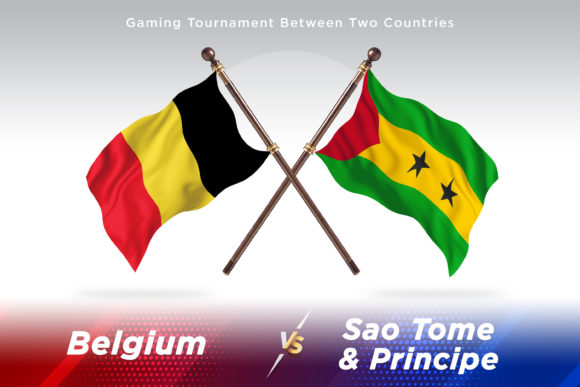 Belgium Versus Sao Tome Two Flags: A Creative Design Tool