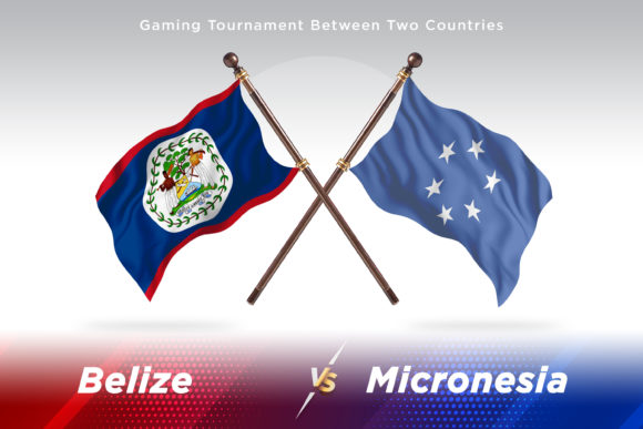 Belize Versus Micronesia Two Flags: A Creative Design for Global Comparisons