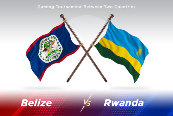 Belize Versus Rwanda Two Flags – A Unique Illustration for Global Comparisons