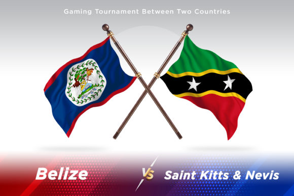 Belize Versus Saint Kitts: A Comparative Look at Two Vibrant Nations and Their Flag Illustrations